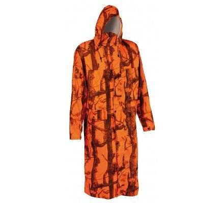 manteau de poste orange